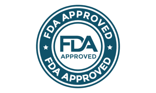 Venus Factor FDA registered manufacturing facility badge